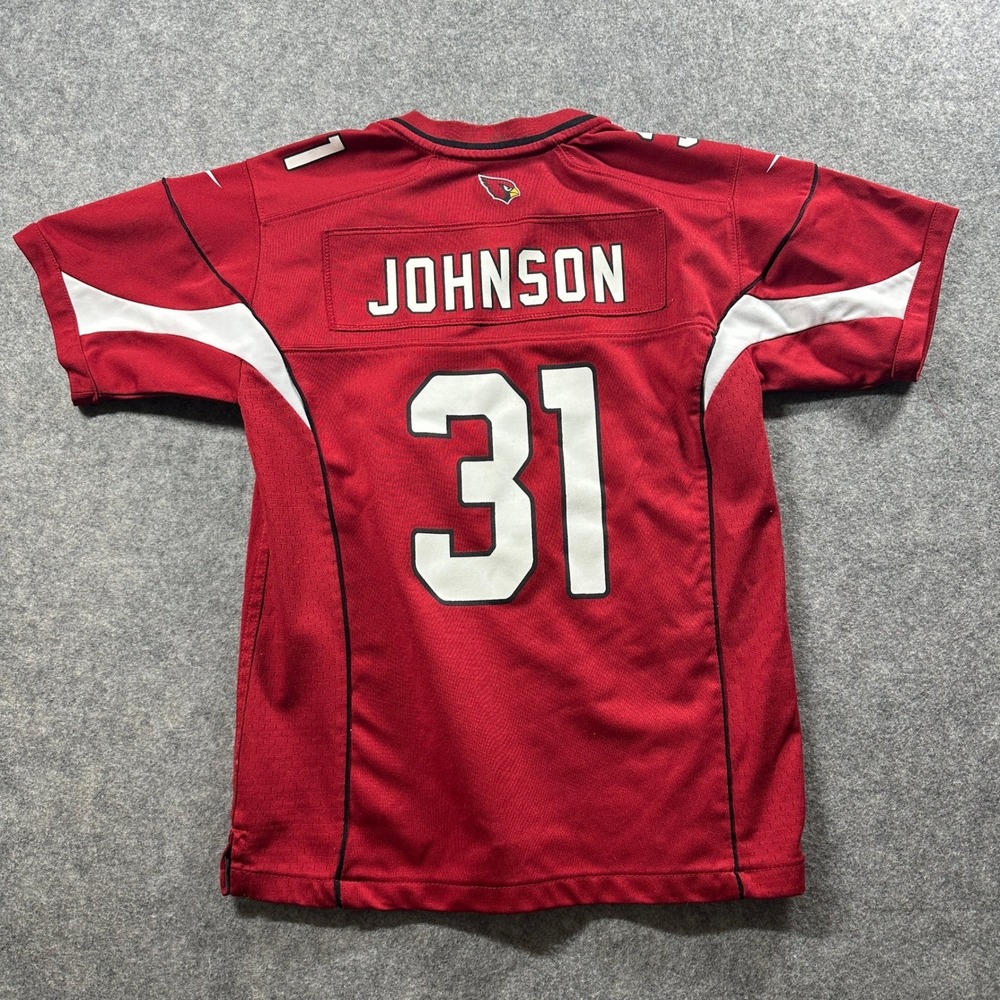Nike Arizona Cardinals Football Jersey Kids Medium 10-12 Red David Johnson 31
